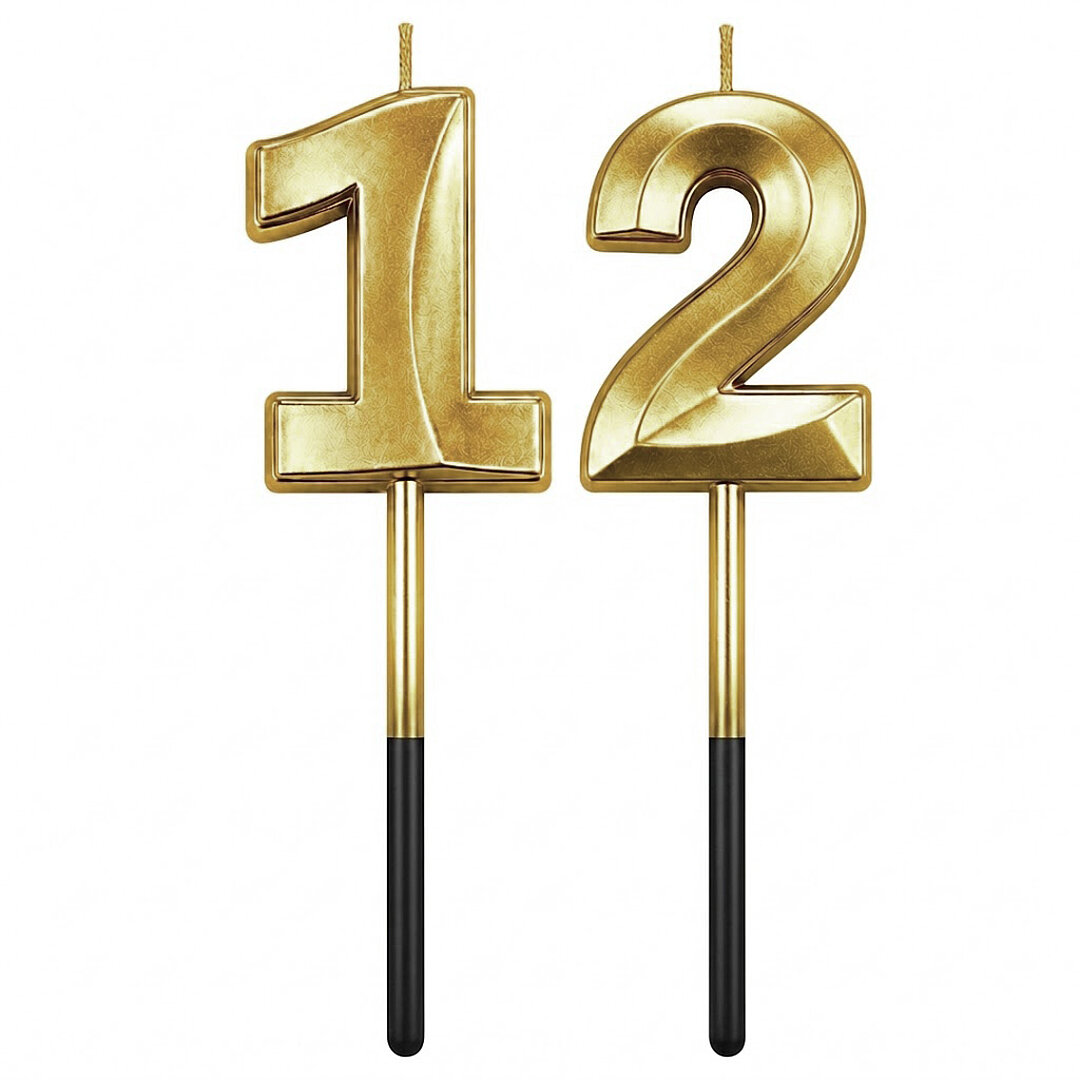 12 Rakam Mum Gold 
