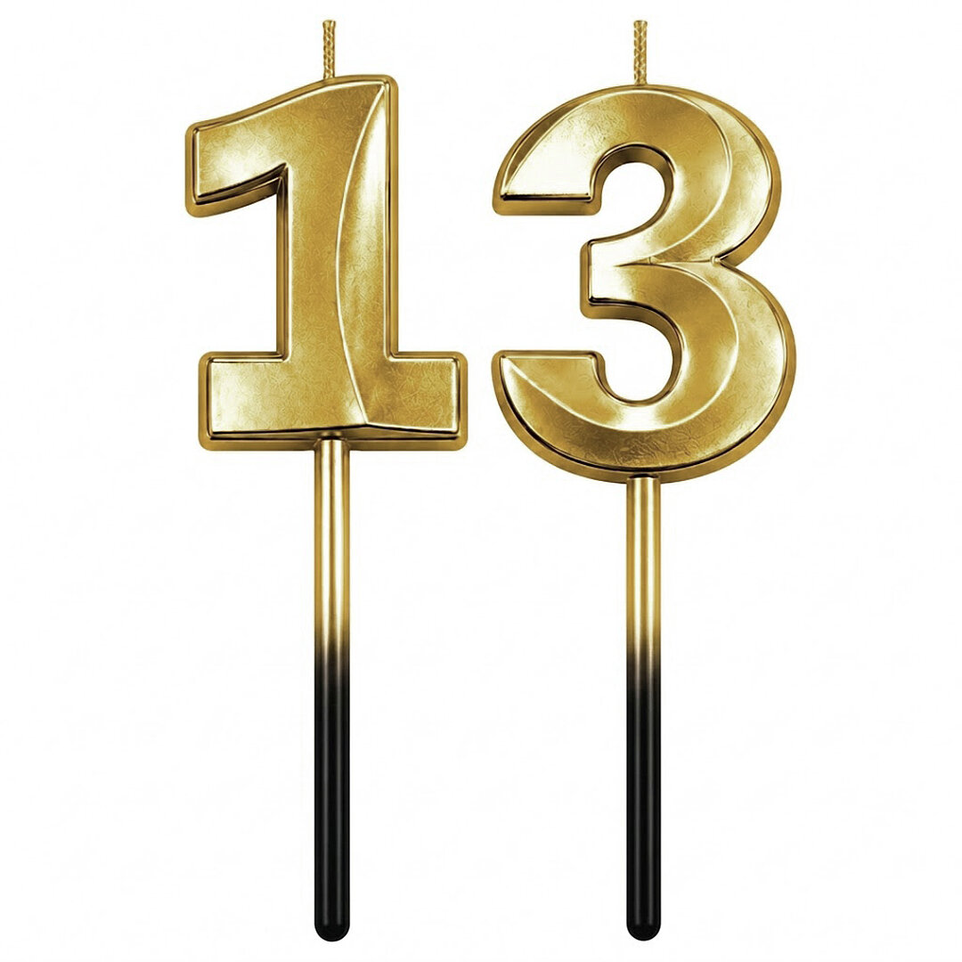 13 Rakam Mum Gold 