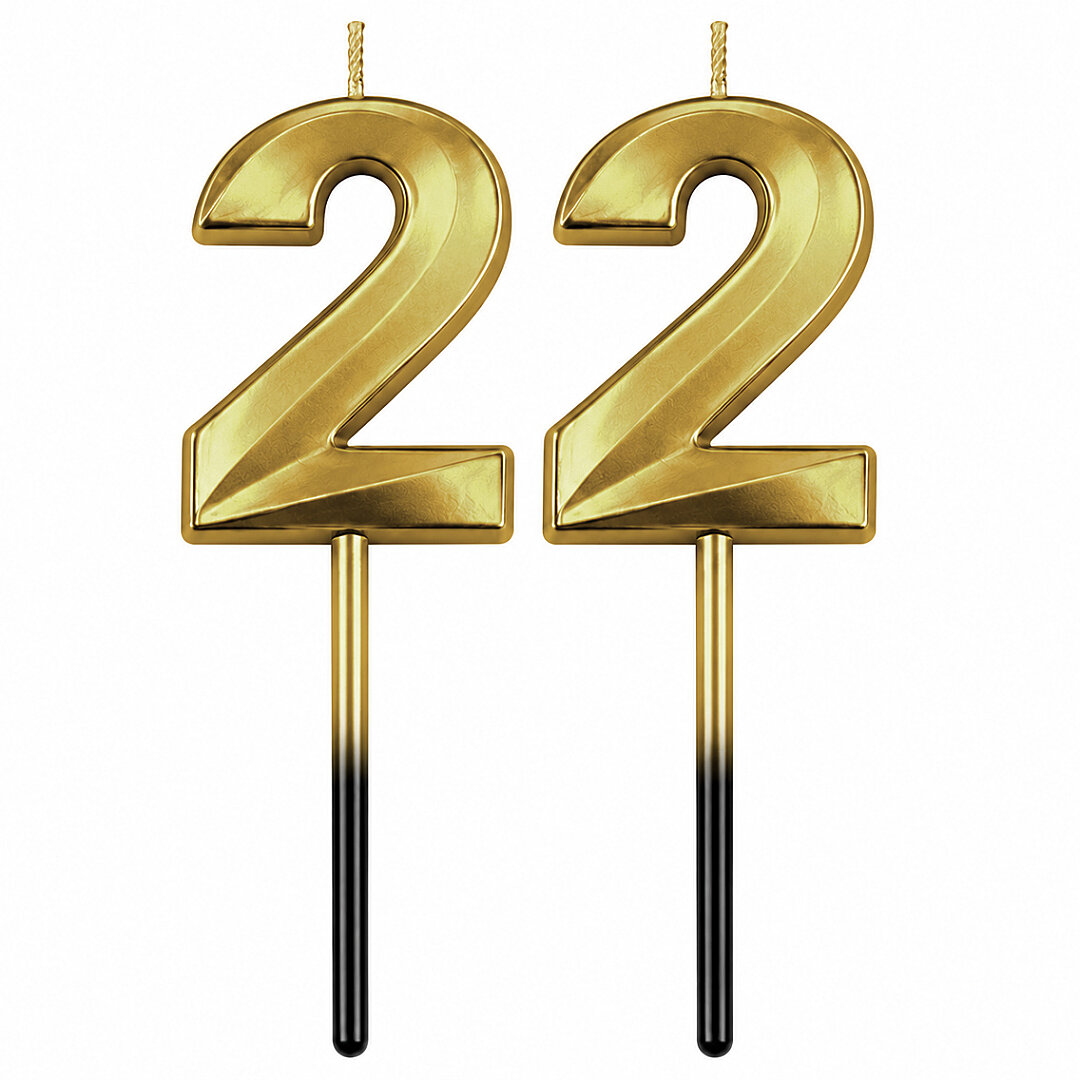 22 Rakam Mum Gold 