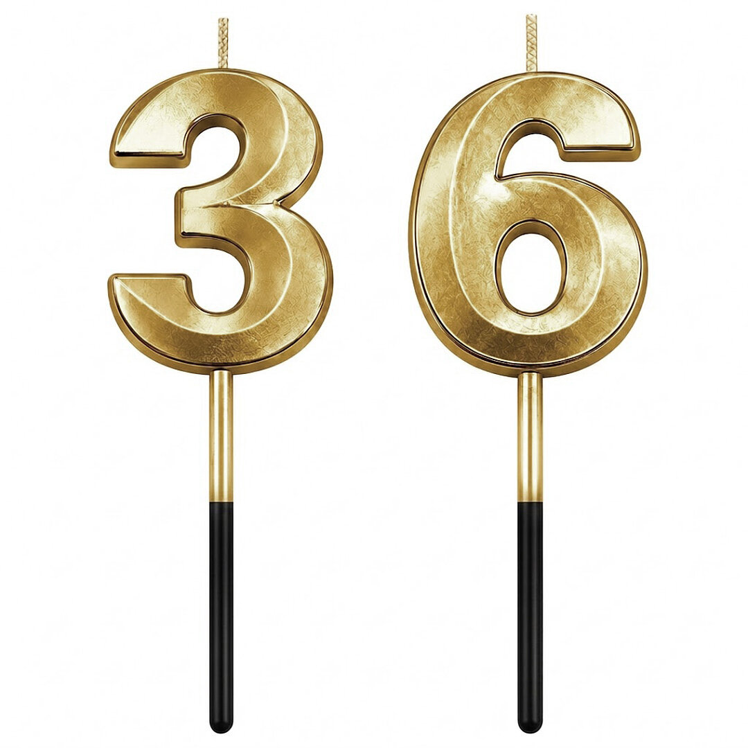 36 Rakam Mum Gold 