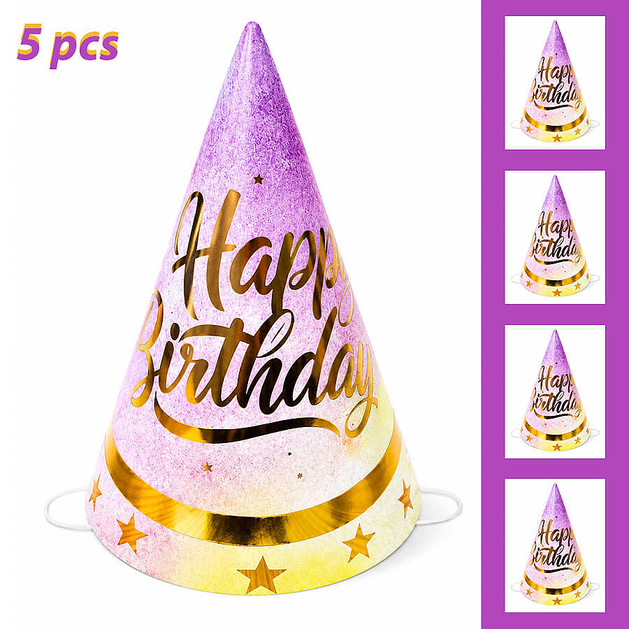 5 Li Parti Şapkası Katyon Set