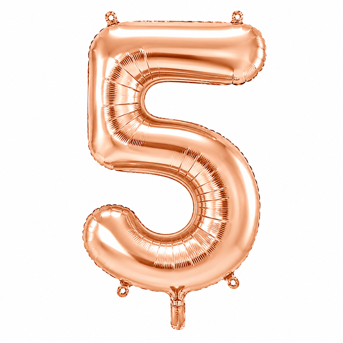 5 Rakam Folyo Balon Rose Gold Rengi (76 cm)