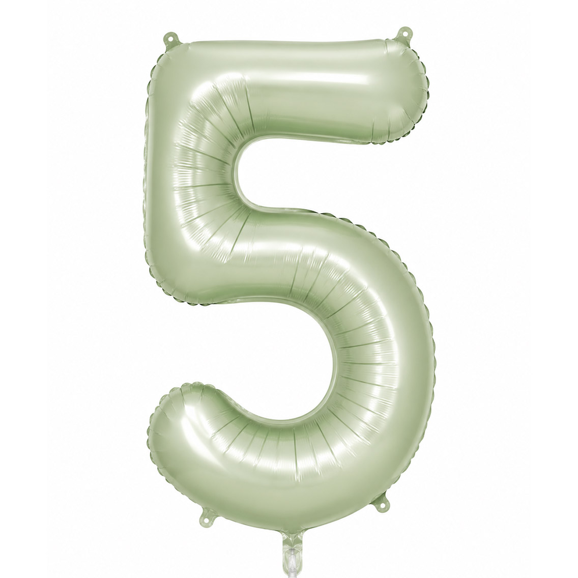 5 Rakam Folyo Balon Yeşil Rengi (76 cm)