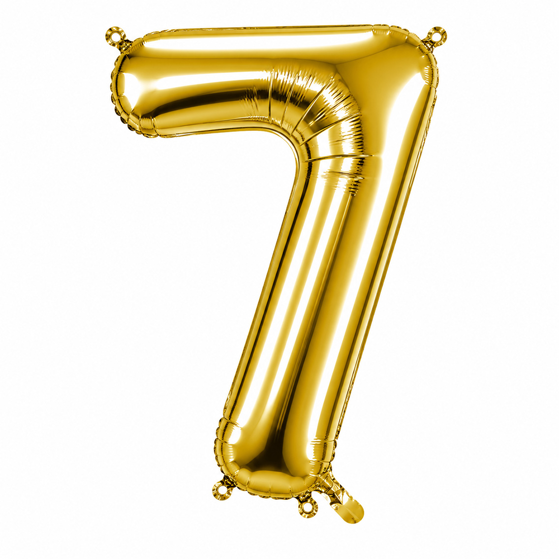 7 Rakam Folyo Balon Altın Rengi (76 cm)