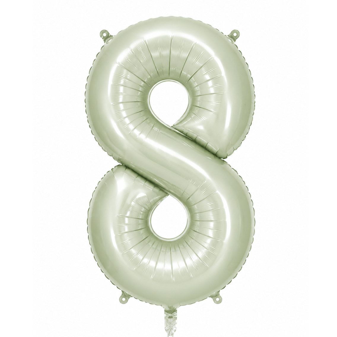 8 Rakam Folyo Balon Yeşil Rengi (76 cm)