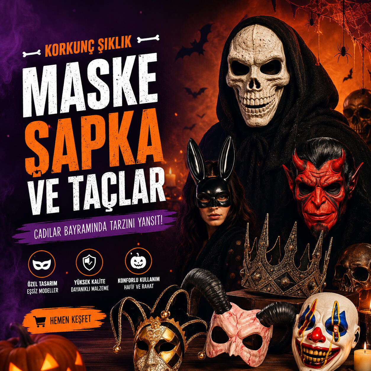 Maske ve Taçlar