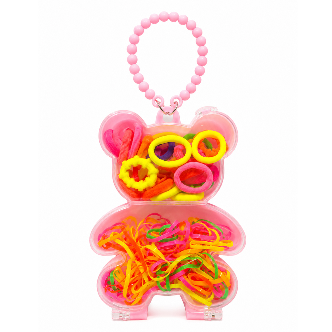 Ayıcık Mini Çantalı Lastik Toka Set