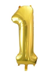 Beysüs 1 Yaş Balon Seti Gold Beyaz Şeffaf - 3