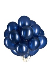 Beysüs 10 Adet Gece Mavisi Pastel Balon - Beysüs