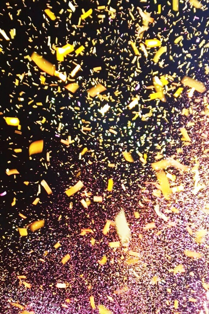 Beysüs 3 Lü Konfeti Renkli Karnaval Altın Gold Gümüş Gri Çevirmeli 30cm - 6