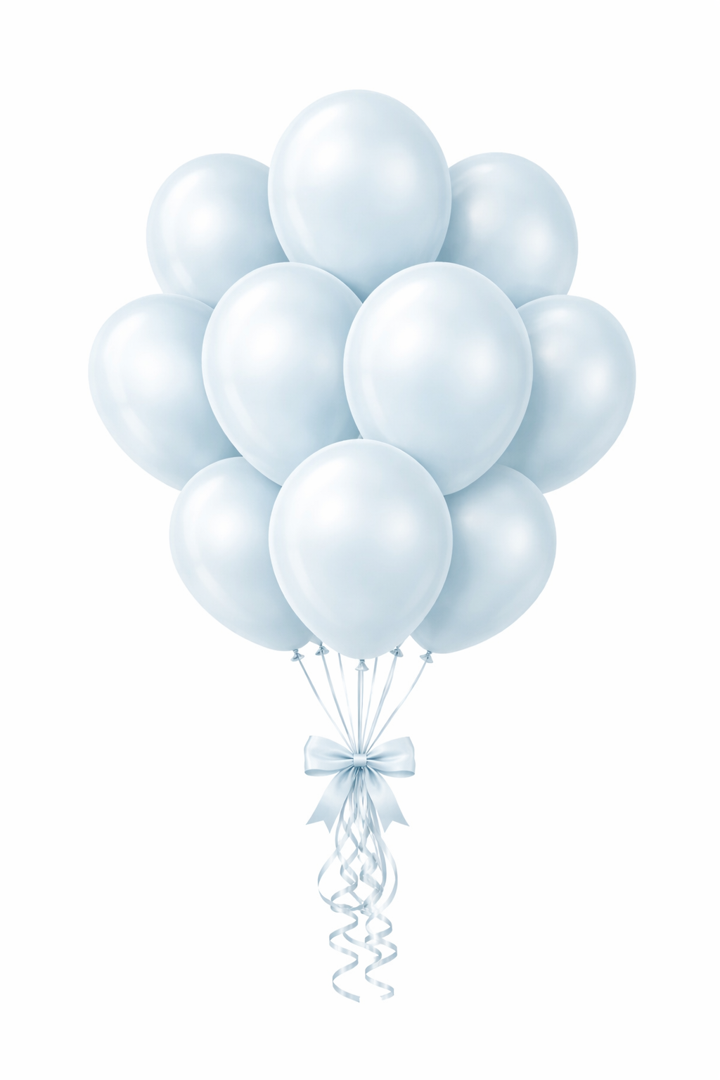 Beysüs Aura Collection Ice Blue Balon (Buz Mavisi) - 12 İnç - 10 Adet