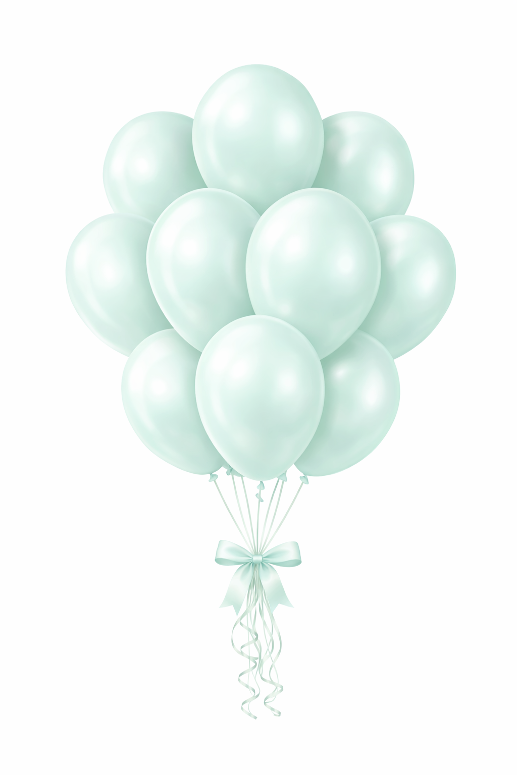 Beysüs Aura Collection Ice Mint Balon (Buzlu Nane) - 12 İnç - 5 Adet