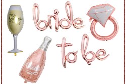 Beysüs Bride To Be Balon Seti Bekarlığa Veda Setleri Rose Şampanya Balon - Beysüs
