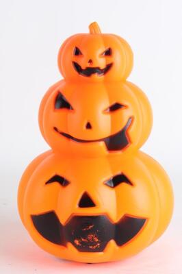 Beysüs Cadılar Bayramı Halloween Balkabağı 3 Lü Işıklı - 1