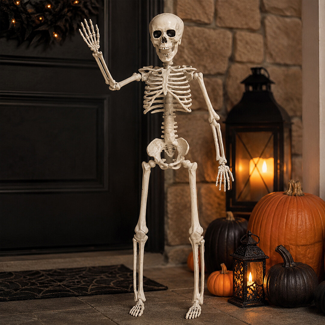 Beysüs Cadılar Bayramı Halloween İskelet Şekil Alabilen 40 cm - Beysüs