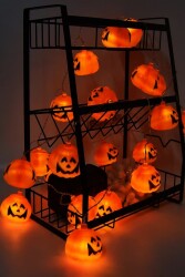 Beysüs Cadılar Bayramı Halloween Pilli Balkabağı Led 12 li - Beysüs