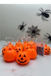 Beysüs Cadılar Bayramı Halloween Pilli Balkabağı Led 12 li - Beysüs