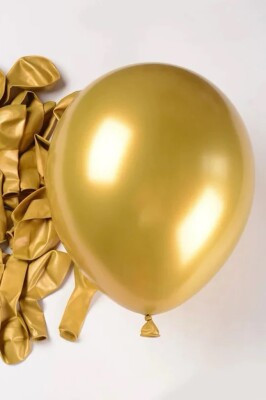 Beysüs Gold Krom Balon 7 Adet 12inç - 2