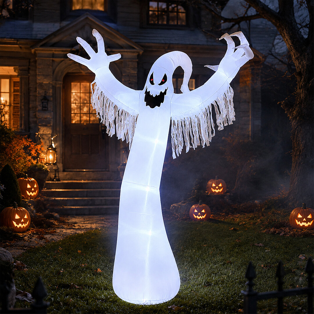 Beysüs Halloween Cadılar Bayramı Işıklı Şişme Hayalet - Beysüs