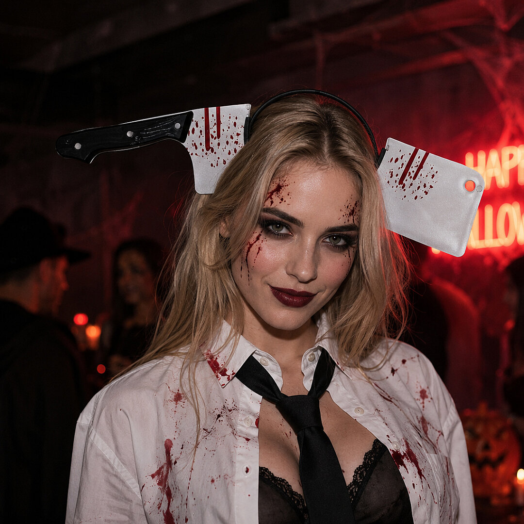 Beysüs Halloween Cadılar Bayramı Tac Satır Görünümlü - Beysüs