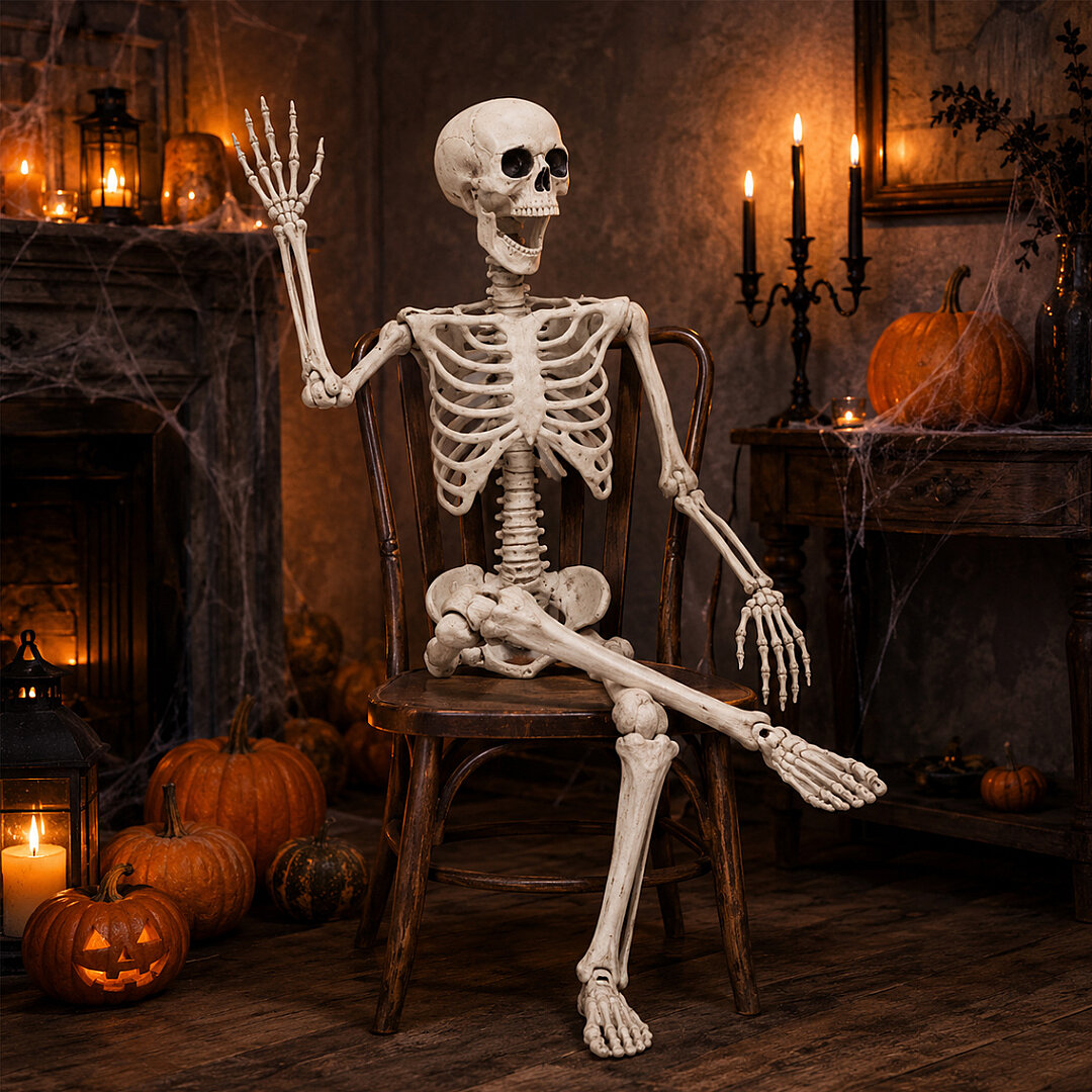 Beysüs Halloween İskelet Şekil Alabilen 90 cm - Beysüs