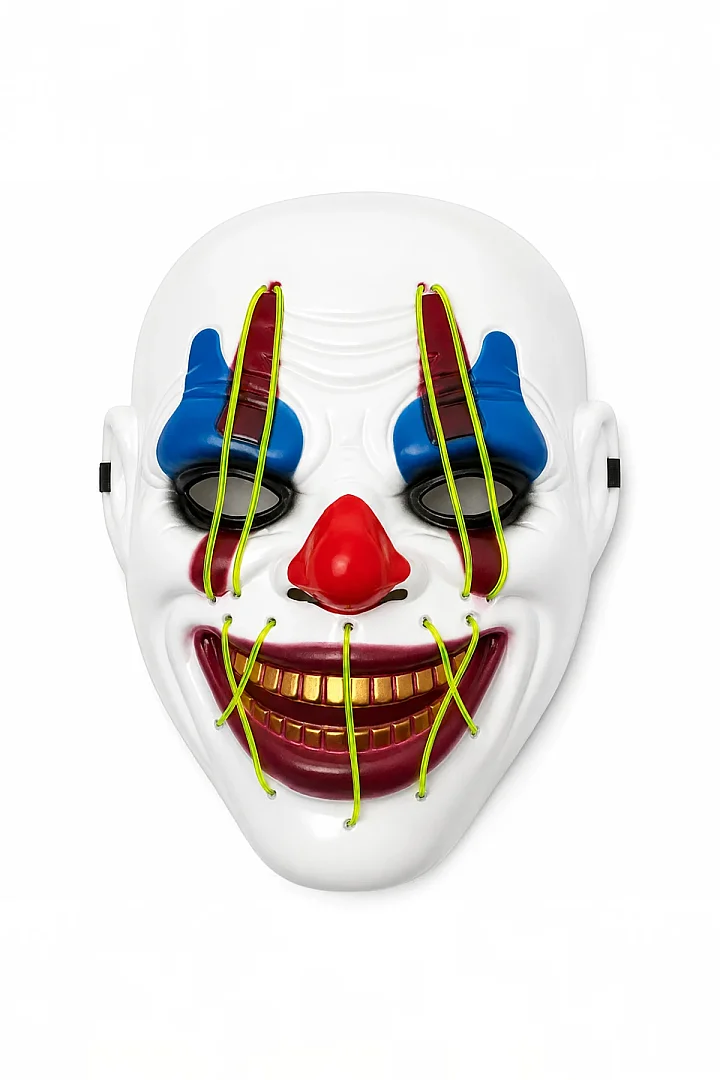 Halloween Maske Işıklı Palyaço - Beysüs (1)