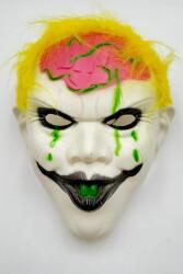 Beysüs Halloween Maske Palyaço Pembe Beyin Sarı Saç - Beysüs