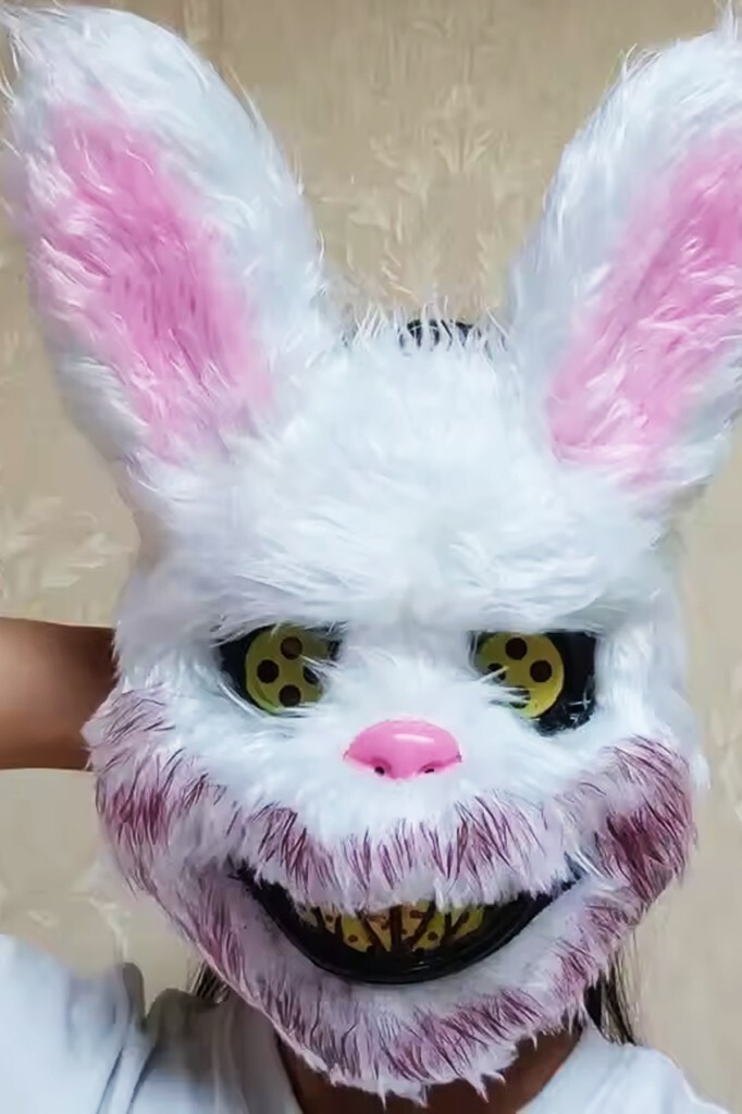 Beysüs Halloween Maske Tüylü Tavşan - 5