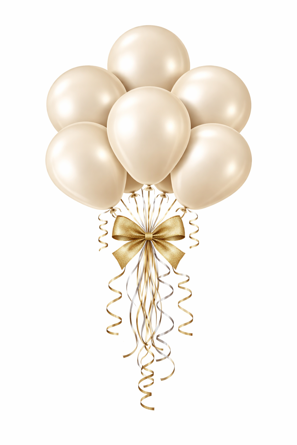 Beysüs Krom Balon Beyaz Altın 10 lu