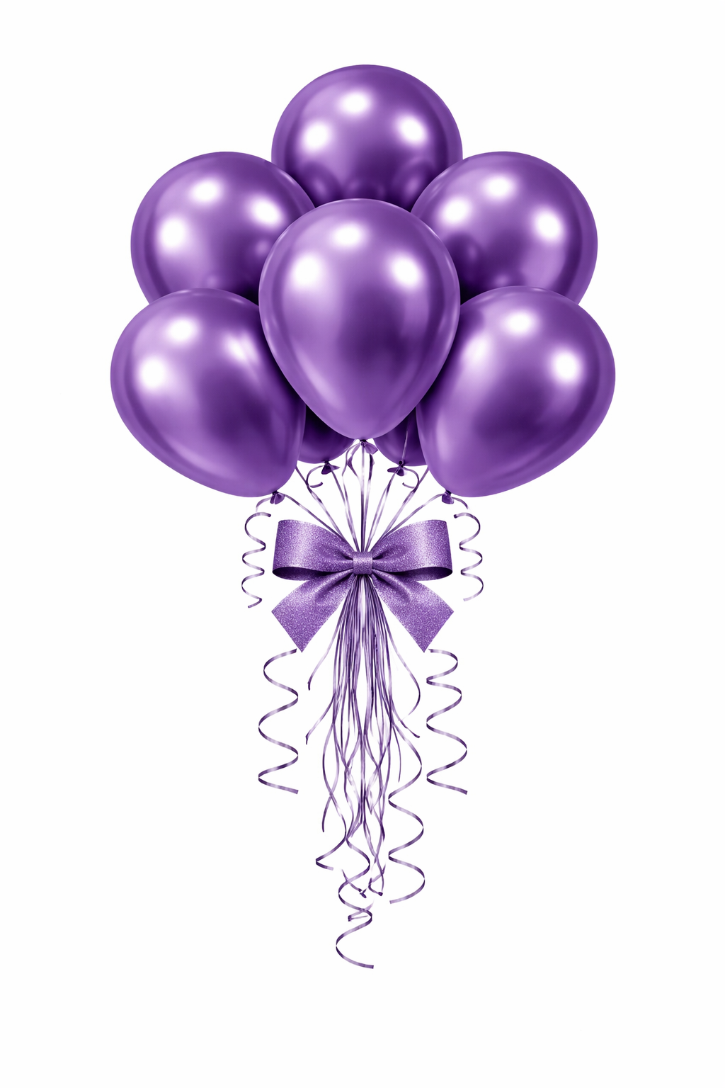 Beysüs Krom Balon Mor 12 İnç 5 li