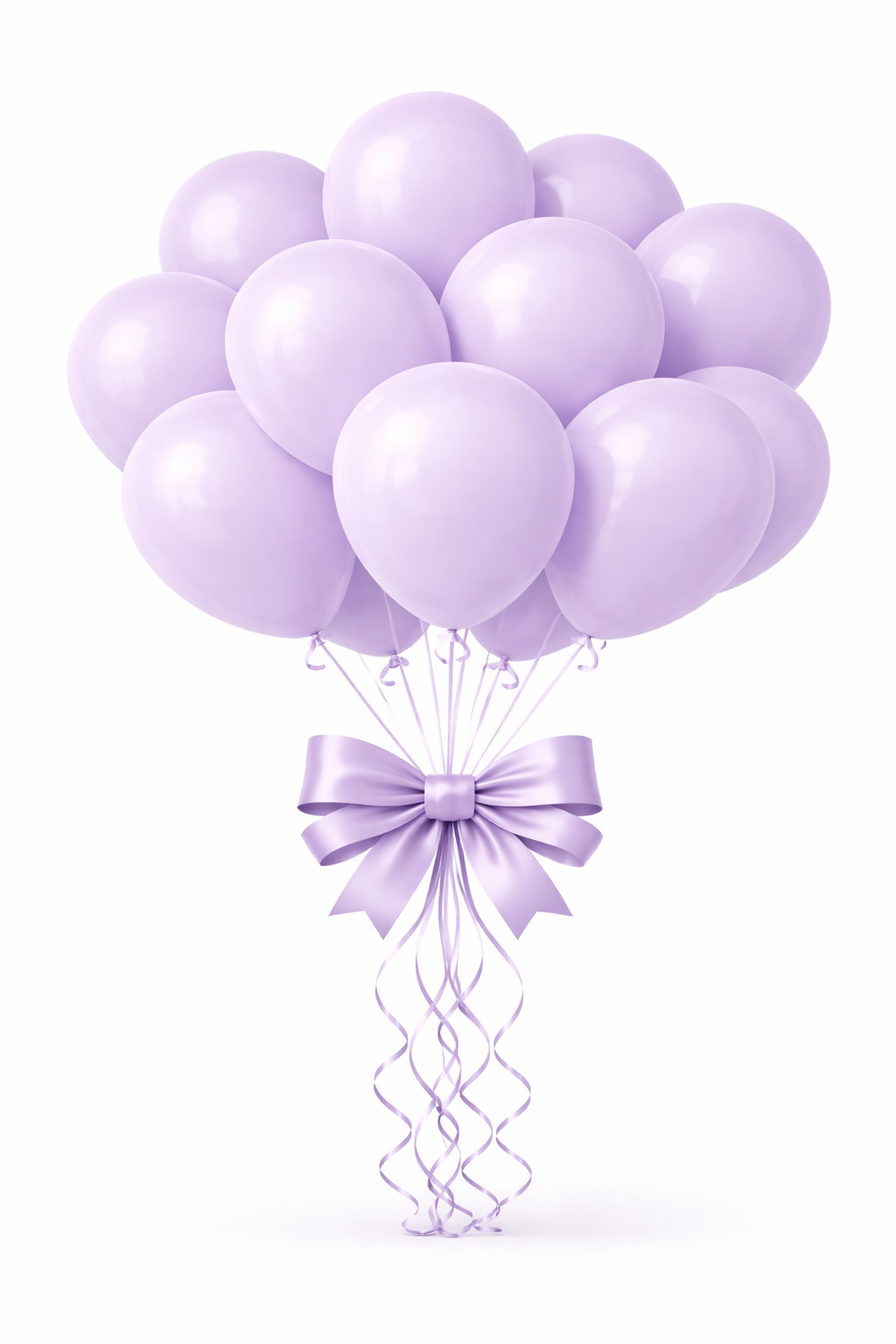 Beysüs Lila Makaron Balon 20 adet 12inç