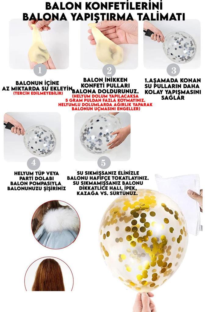 Beysüs Mavi Lacivert 65 li Balon Zinciri Süsleme Seti 5 Renkli Sünnet 1 Yaş - 6