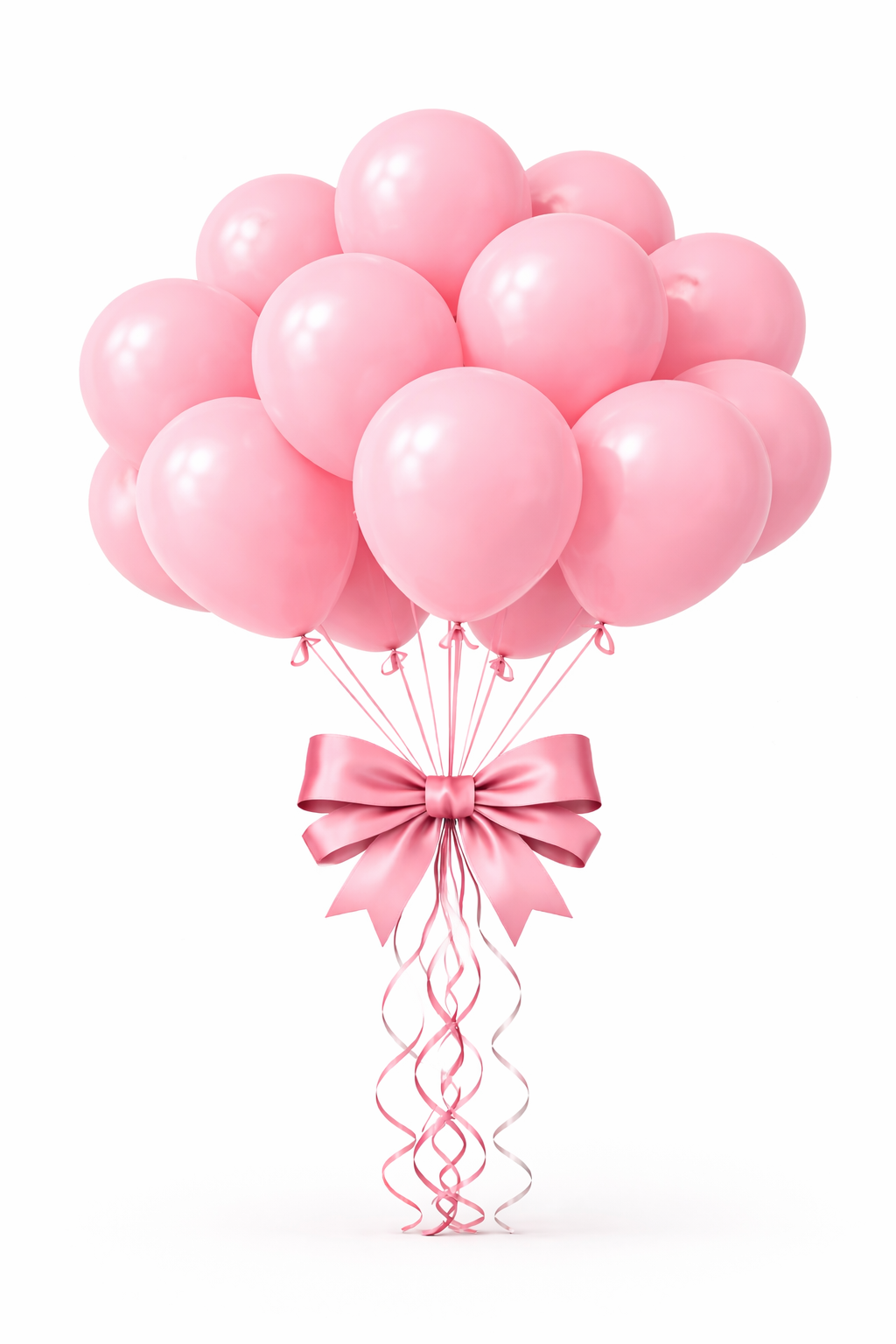 Beysüs Pembe Makaron Balon 20 adet 12inç