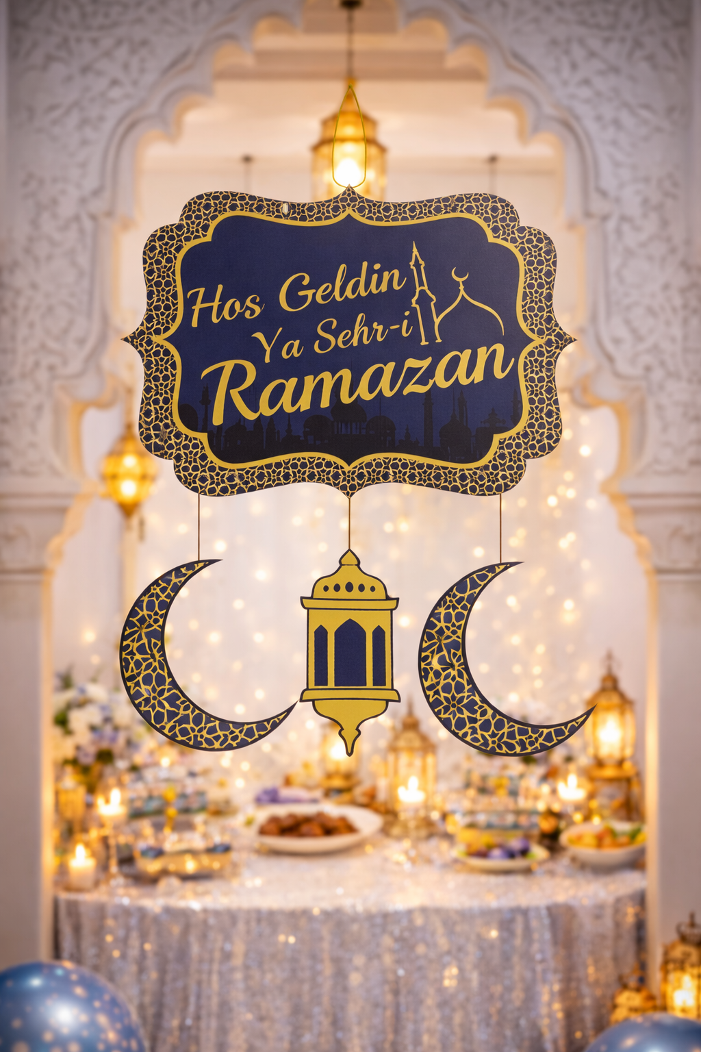 Beysüs Ramazan Ayı Tavan Süsü Hoş Geldin Ya Şehr-i Ramazan