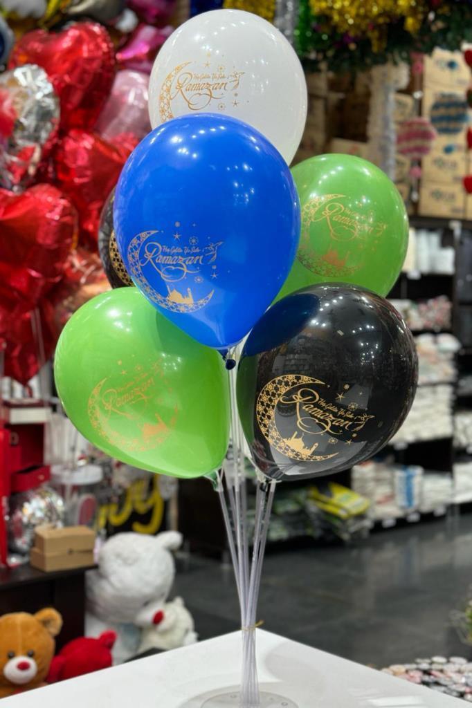 Beysüs Ramazan Balon 8 li Balon Standı 7 li - 1