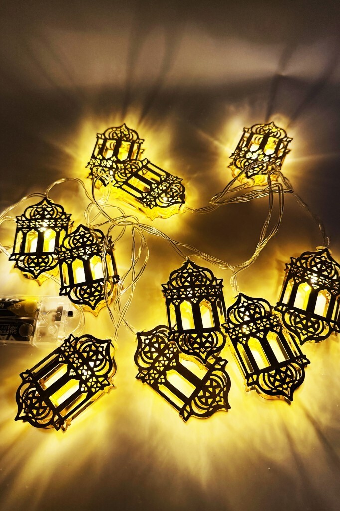 Beysüs Ramazan Kandil Model Dekoratif Pilli Led Işık 2 Metre - Beysüs