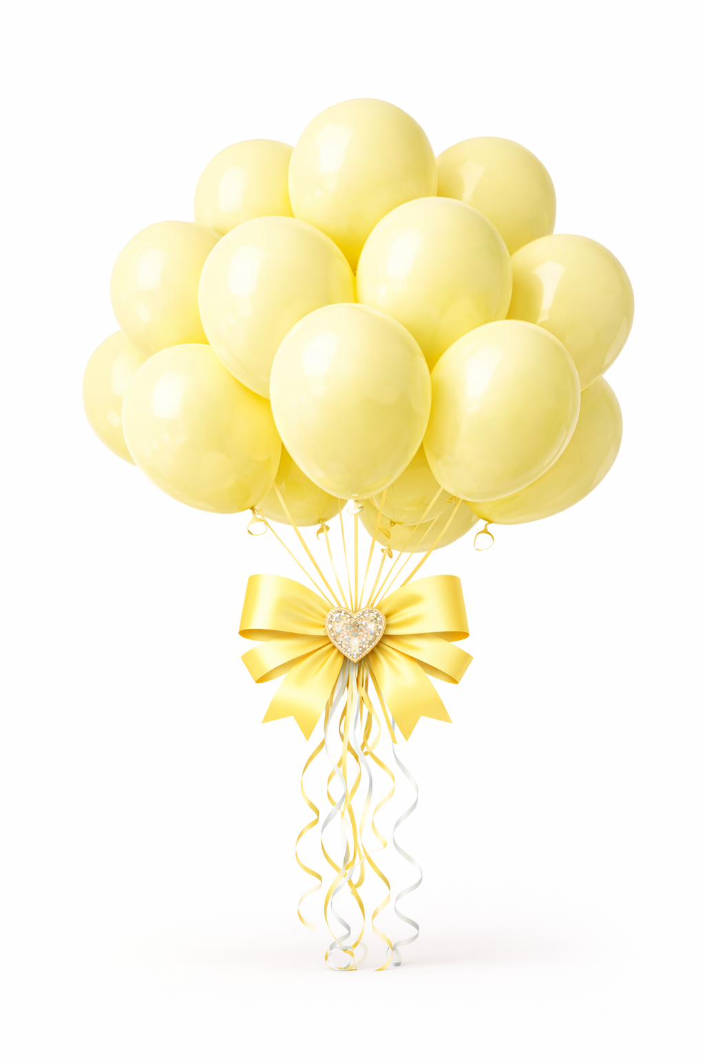 Beysüs Sarı Makaron Balon 20 adet 12inç