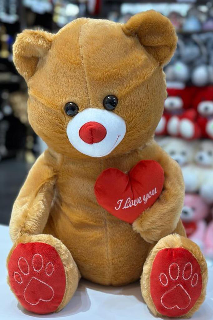 Beysüs Sevimli Peluş Ayıcık Sarı 47 cm - 1