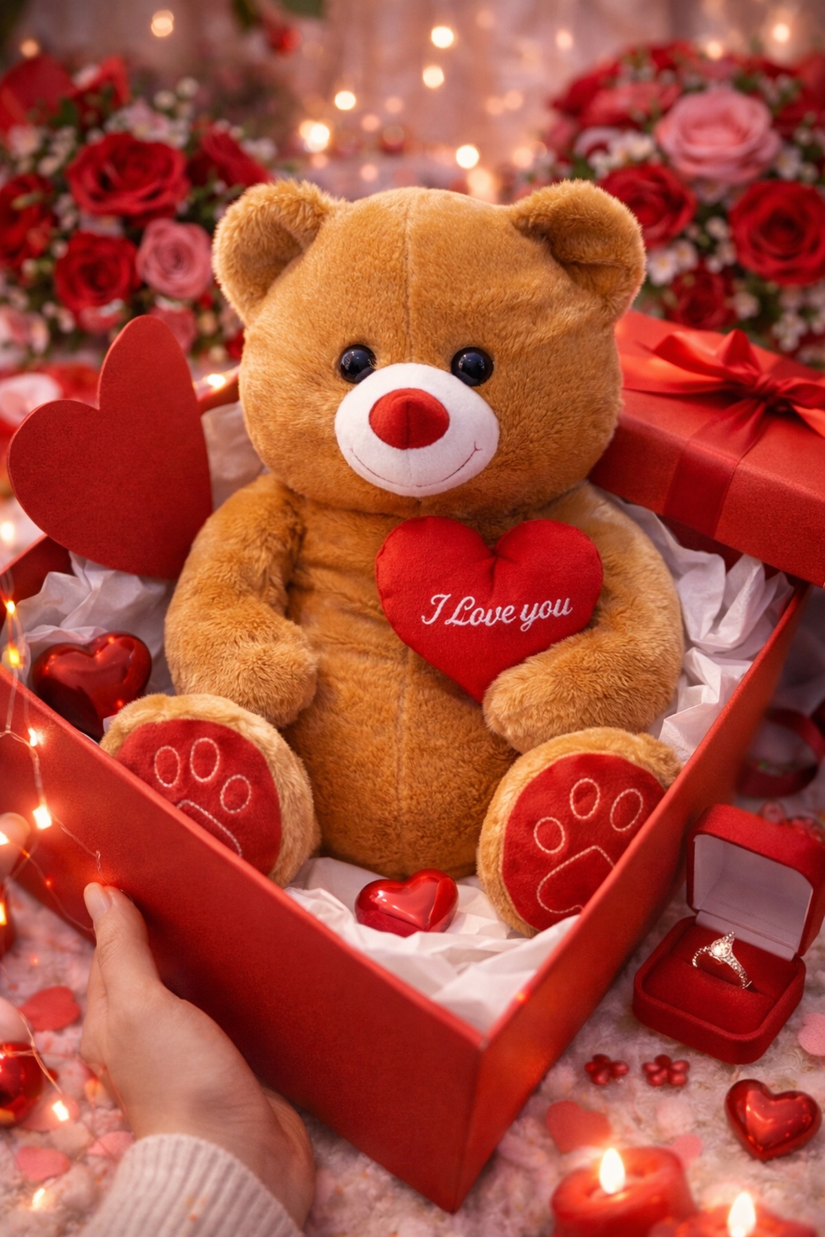 Beysüs Sevimli Peluş Ayıcık Sarı 47 cm