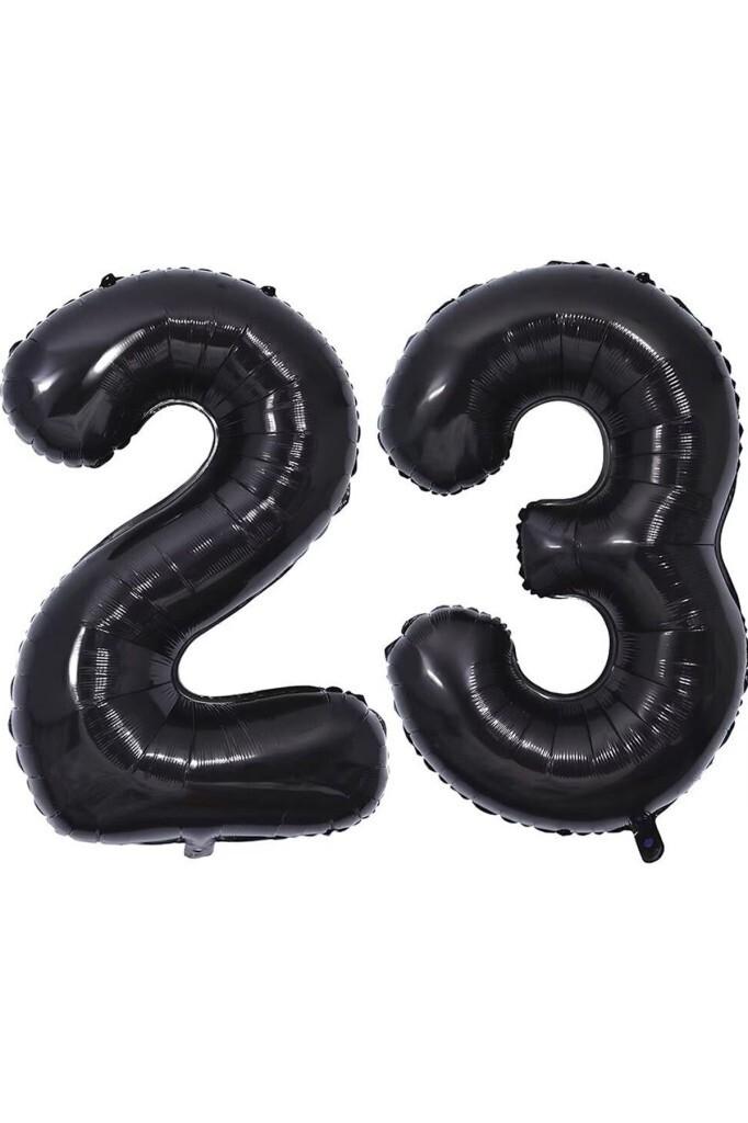 Beysüs Siyah 23 Rakam Folyo Balon