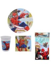 Beysüs Spider Man Parti Seti 8 Kişilik 37 Parça - Beysüs