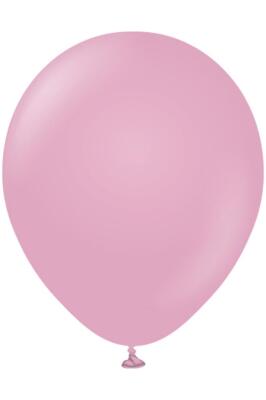 Beysüs Toz Pembe Retro Balon 12 İnç 10 Lu - 1