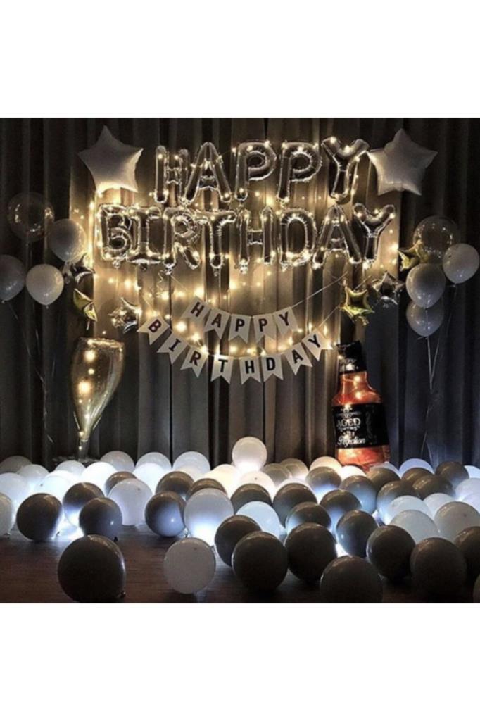 Beysüs Viskili Kadehli Yetişkin Doğum Günü Happy Bırthday Seti