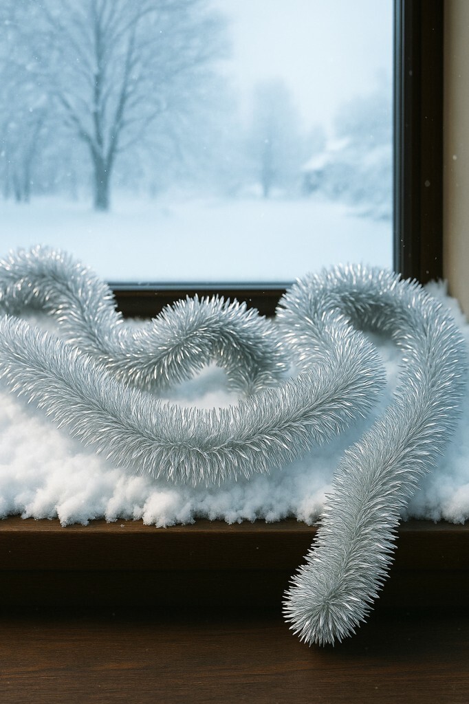 Beysüs Yılbaşı Ağacı Süsü Gümüş Sim 2 mt 5'li Paket - 2