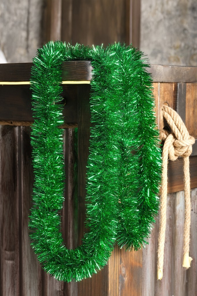 Beysüs Yılbaşı Ağacı Süsü Yeşil Sim 2 mt 5'li paket - 2