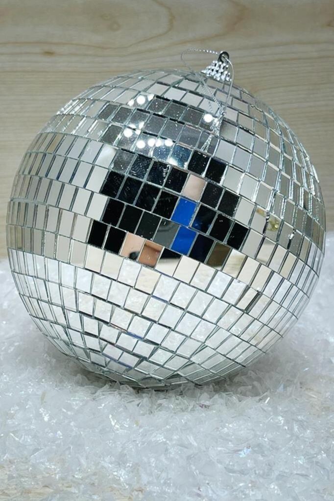 Beysüs Yılbaşı Çam Ağacı Süsü Aynalı Disko Topu 10 cm - 3