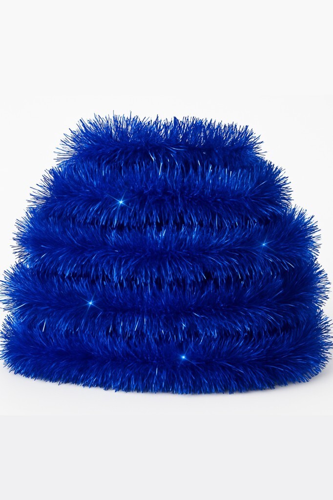 Beysüs Yılbaşı Çam Ağacı Süsü Sim 2 m Mavi - 2