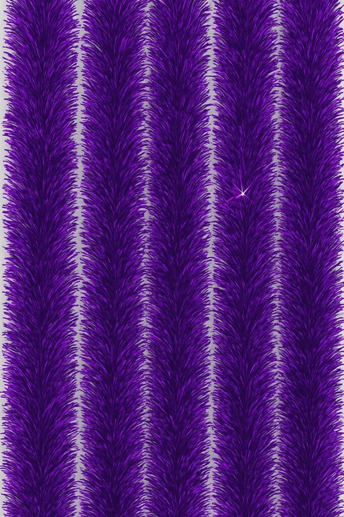 Beysüs Yılbaşı Çam Ağacı Süsü Sim 2 m Mor - 2