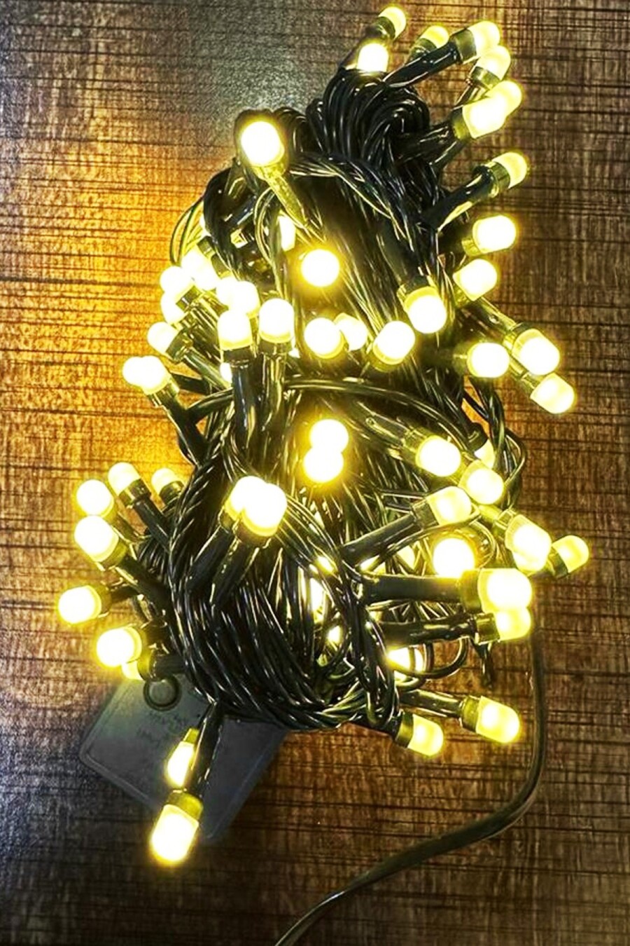 Beysüs Yılbaşı Led Işık Yeşil Kablolu Eklemeli Gün Işığı 9 m - 3