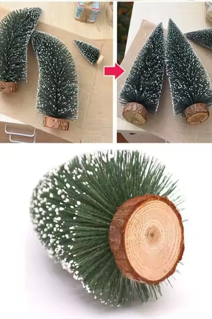 Beysüs Yılbaşı Mini Masa Çamı 2'Li Yeşil - 5